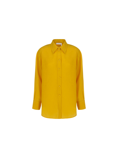 Chloé Women's  Yellow Other Materials Shirt