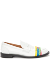 Jw Anderson Elastic Loafers In White