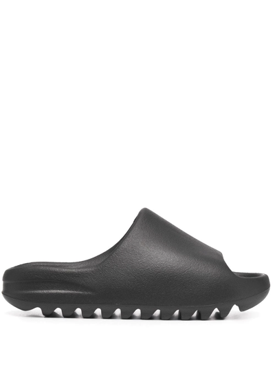 Adidas Originals Yeezy "onyx" Slides In Black