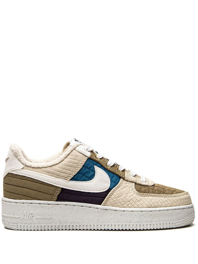 Nike Air Force 1 '07 Low Lx "toasty Brown Kelp" Sneakers In Braun