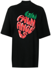 PALM ANGELS STRAWBERRY LOGO-PRINT T-SHIRT