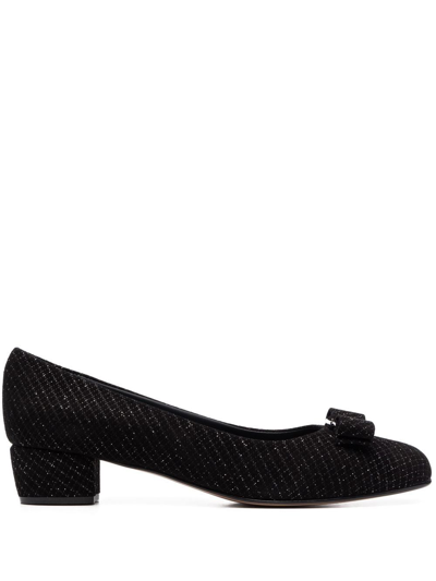 ferragamo vara bow pump shoe