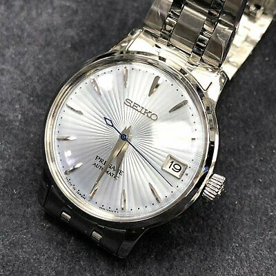 Pre-owned Seiko Presage Srp841j1 Automatic Cocktail Japan Made Warranty Ladies Baby Blue