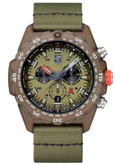 Pre-owned Luminox Xb.3757.eco Bear Grylls Master Eco Tide Series