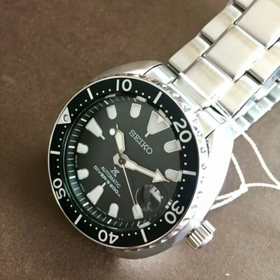 Pre-owned Seiko Made In Japan Mini Turtle  Prospex Srpc35j1 Automatic 200m Discontinued