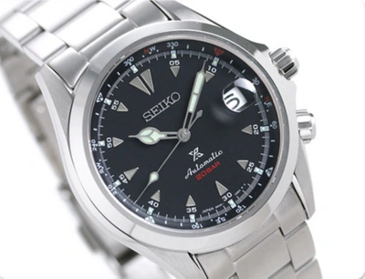 Pre-owned Seiko Presage Alpinist Spb117j1 Automatic Power Reserve Made In Japan Warranty