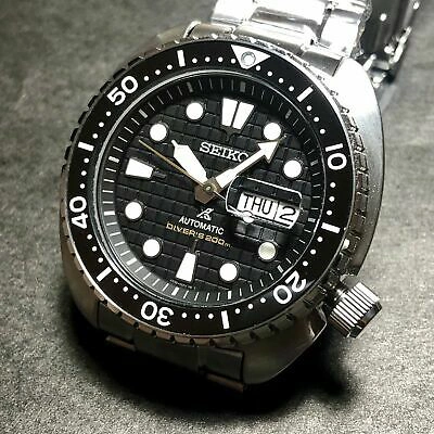 Pre-owned Seiko Prospex King Turtle Srpe03 Srpe03k1 Automatic Limited Warranty