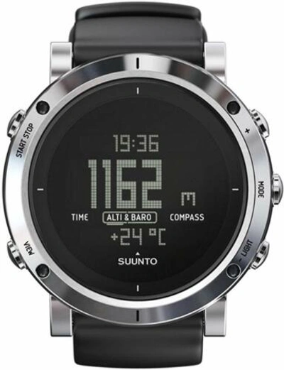 Pre-owned Suunto Core Classic Outdoor Watch Brushed Steel Japan Inport W/tracking F/s
