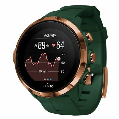 Pre-owned Suunto Spartan Ss023309000 Forest Green Gps Wrist Heart Rate