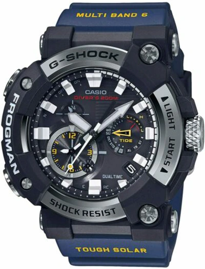 Pre-owned Casio G-shock Frogman Gwf-a1000-1a2jf Master Of Solar Men's Watch In Box