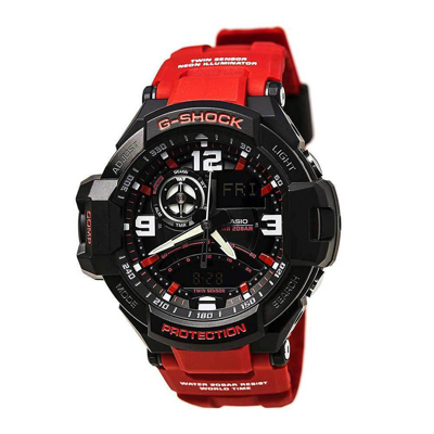 Pre-owned Casio G-shock Gravity Master Ga-1000-4bdr Unisex's Watch