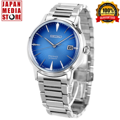 Pre-owned Seiko Presage Sary217 Blue Dial Automatic Mechanical Elegant Watch Made In Japan