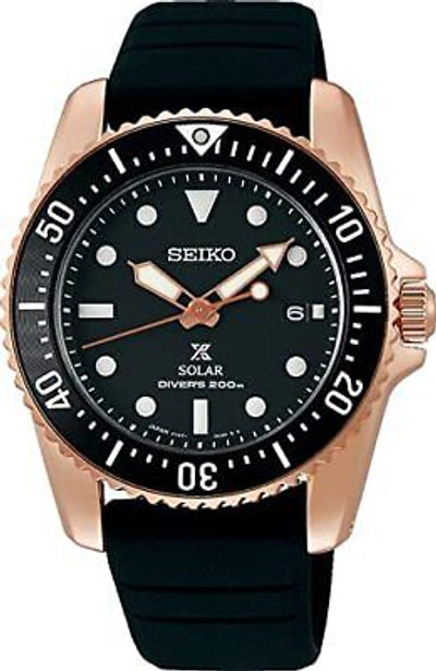 Pre-owned Seiko Prospex Sbdn080 Diver Scuba Solar Men's Watch In Box From Japan