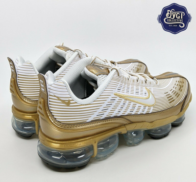 Pre-owned Nike Air Vapormax 360 Metallic Gold White Shoes Men's Size 7.5  Ck9671-101 Vm | ModeSens