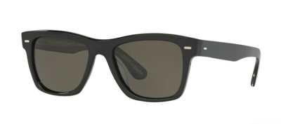 Pre-owned Oliver Peoples Oliver Sun Ov 5393su Black/g-15 Polarized(1492p1) 51mm Sunglasses