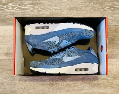 Blue Nike Air Max 90 With The Box NIKE AIR MAX 90 “Now” GS SIZE New