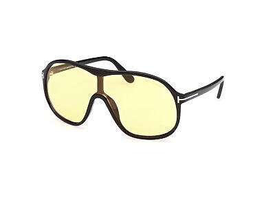 Pre-owned Tom Ford Sunglasses Ft0964 Drew 01e Black Brown Man