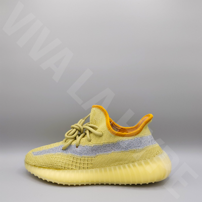 Pre-owned Adidas Originals Yeezy Boost 350 V2 Marsh | | Fx9034 In Yellow