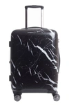 CALPAK ASTYLL 22-INCH ROLLING SPINNER SUITCASE,LAT1020-MIDNIGHT-MARBLE