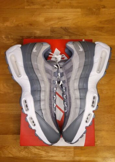 Pre-owned Nike Size 10 -  Air Max 95 Medium Gray 2021- Dc9844 001