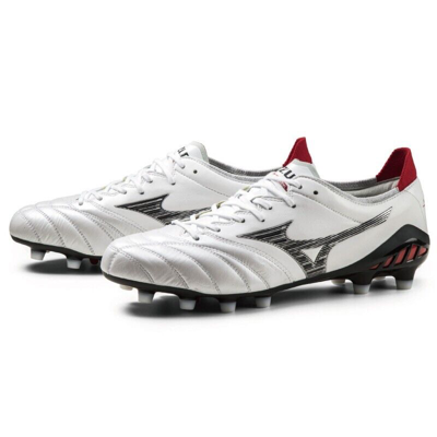 Pre-owned Mizuno Football Shoes Morelia Neo Iii White Japan P1ga208009 With Shoe Bag In White / Black