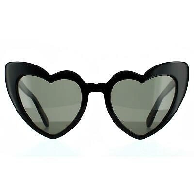 Pre-owned Saint Laurent Sunglasses Sl 181 Lou Lou 001 Black Gray