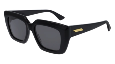 Pre-owned Bottega Veneta Brand  Sunglasses Bv1030s 001 Black Gray Woman