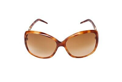 Pre-owned Roberto Cavalli Gardenia Rc 520s 53f Women's Tortoise Square Gradient Sunglasses In Brown