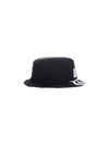 Thom Browne Black 4-bar Bucket Hat In Black