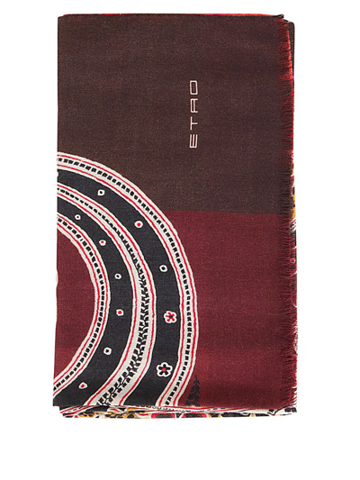 Etro Mens Multicolor Other Materials Scarf