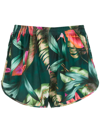 LYGIA & NANNY LEE LEAF-PRINT SHORTS