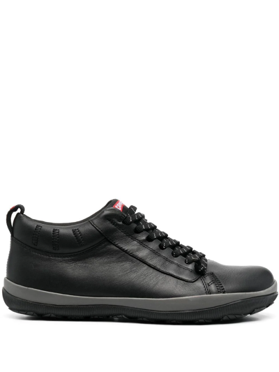 Camper Low-top Lace-up Sneakers In Black