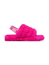 UGG FLUFF YEAH SHEARLING SLIDES