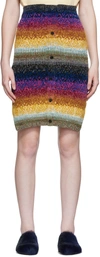 Marni Knit Midi Skirt In Crx99 Multicolor