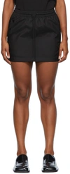 Wardrobe.nyc Utility Drawstring Miniskirt In Black