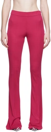 TOM FORD PINK FLARED TROUSERS