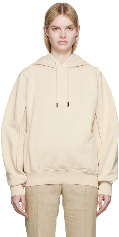 Jacquemus Beige 'le Sweatshirt Camargue' Hoodie