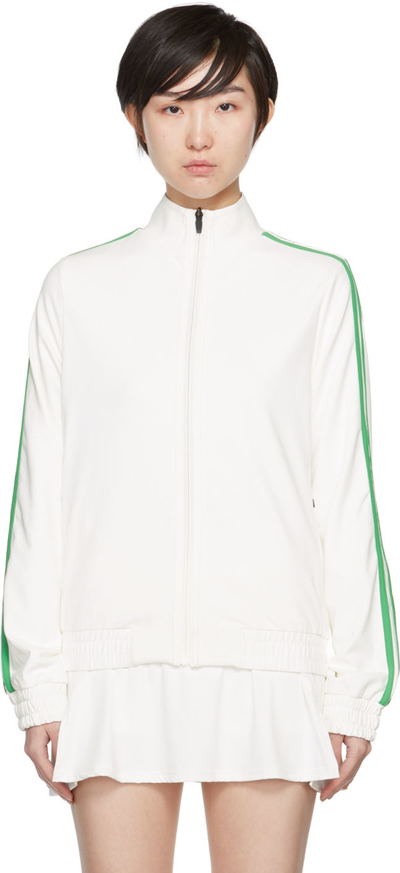 Splits59 Fox Striped-sleeve Recycled Techflex Jacket In White