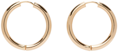 Adina Reyter 14k Yellow Gold Tube Hoop Earrings