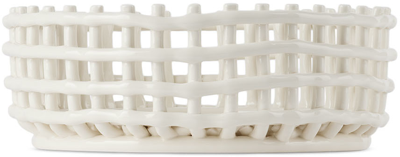 Ferm Living Off-white Ceramic Centrepiece