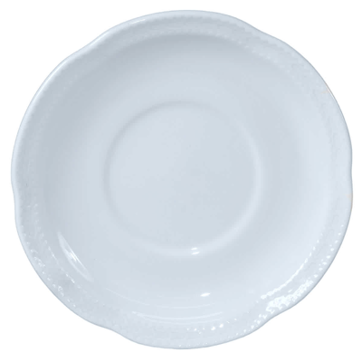 Ginori 1735 Breakfast Saucer In White