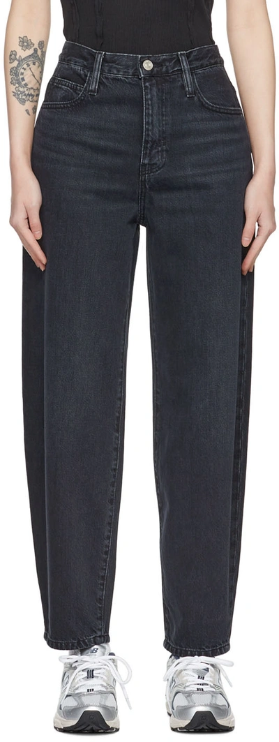 Frame Women's Le Slouch Relaxed Low-rise Jeans In Ozone