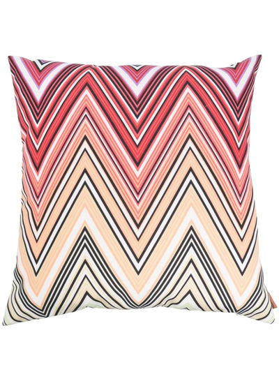 Missoni Zigzag 40 X 40 Cushion In Green