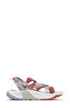 Nike Oneonta Women's Sandal In Flat Silver,arctic Orange,purple Pulse,melon Tint