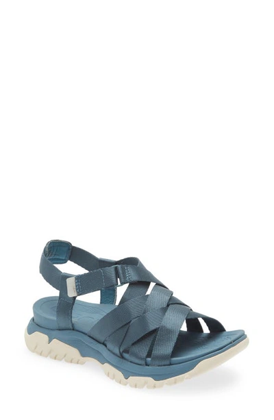 Bionica Nala Strappy Sandal In Marine Teal