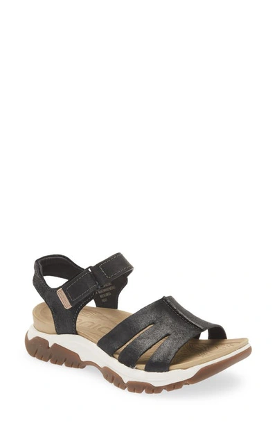 Bionica Naddell Ankle Strap Sandal In Black