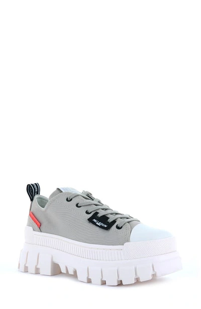 Palladium Revolt Lo Tx Platform Sneaker In String