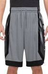 Nike Men's Dri-fit Elite Basketball Shorts In Grey