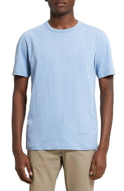 Theory Cosmo Solid Crewneck T-shirt In Heron - 0pw