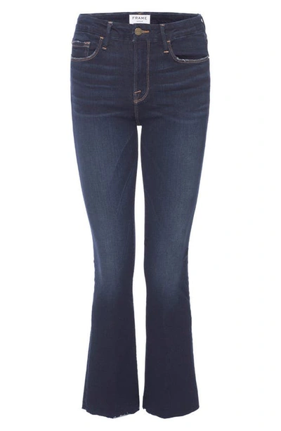 Frame Le Crop Mid-rise Stretch Boot-cut Jeans In Cabana